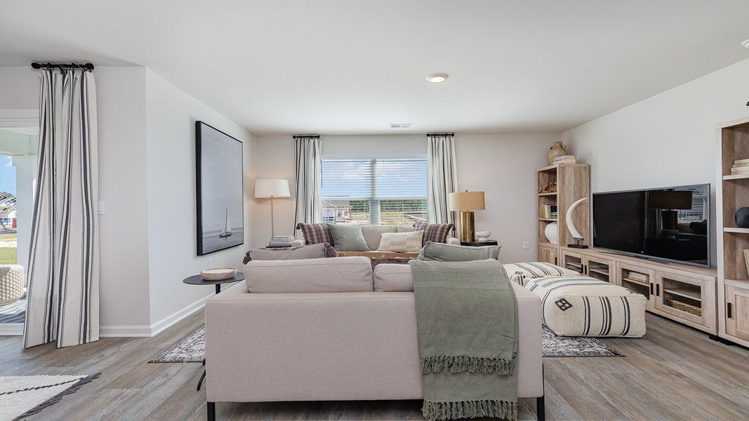 Furnished interior in a model home at Heritage Crossing in Conway (Image 9).