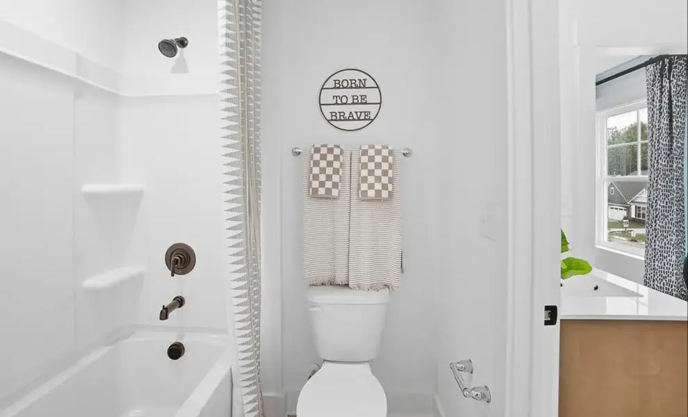 Furnished interior in a model home at Arbordale in Blythewood (Image 18).