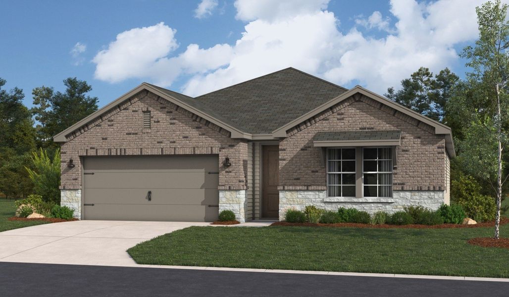 Front exterior of a home in the The Woodlands community, located in Mico, TX (Image 16).