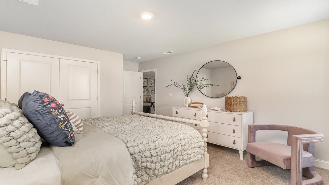 Furnished interior in a model home at The Retreat at Wild Wing in Conway (Image 29).