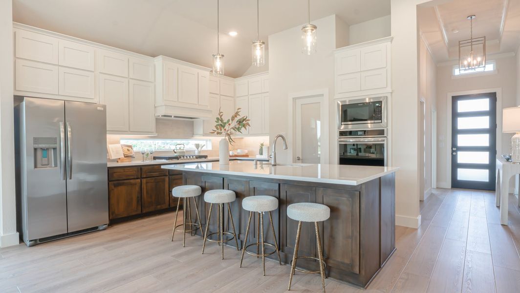 Furnished interior in a model home at Inspiration in Lucas (Image 6).