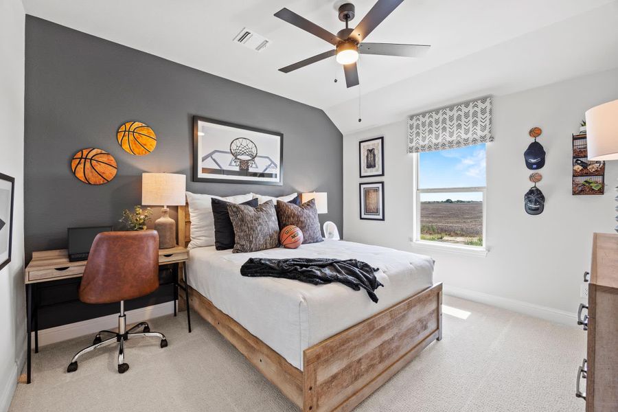 Primary Bedroom | Myrtle Creek in Waxahachie, TX by Landsea Homes