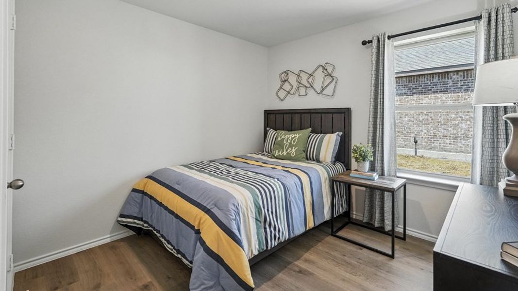 Furnished interior in a model home at Saddlebrook in Waxahachie (Image 16).