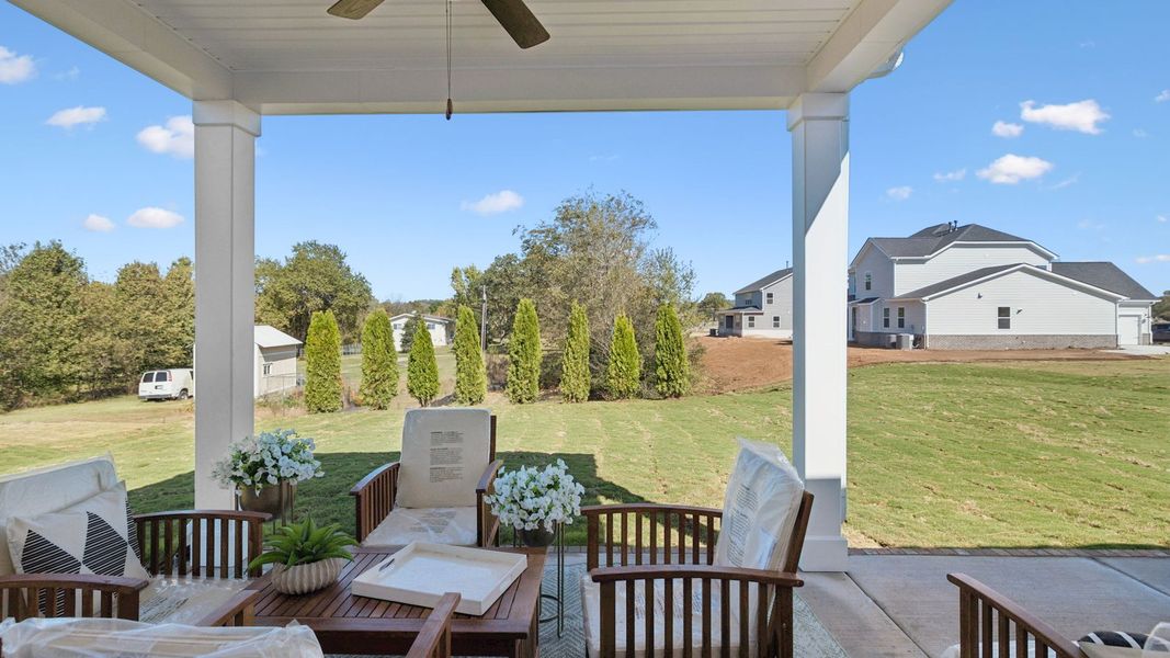 Exterior details of a home in Harvest Point, Spring Hill (Image 14).
