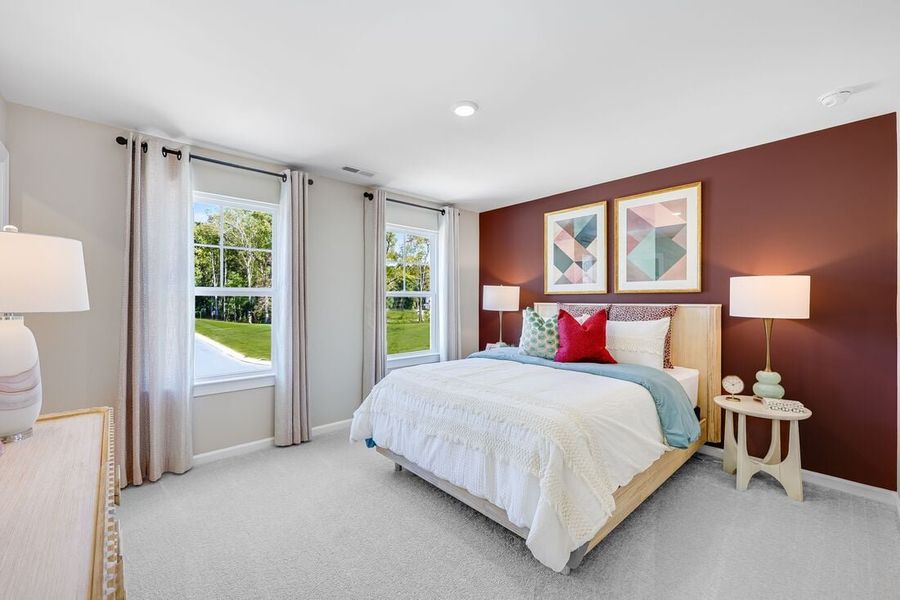 Furnished interior in a model home at Eagle Trace in Wendell (Image 75). Furnished interior in a model home at Eagle Trace in Wendell (Image 75).