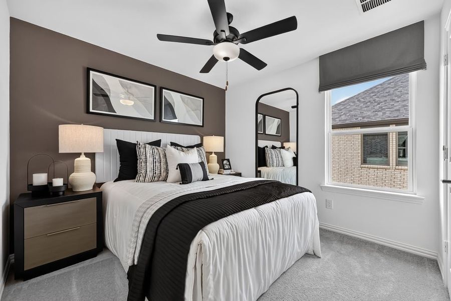 Furnished interior in a model home at Madero 50s in Haslet (Image 155). Furnished interior in a model home at Madero 50s in Haslet (Image 155).