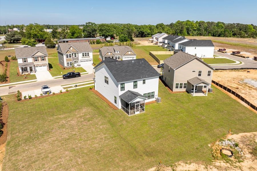 Aerial view of the Camellia Park community in Thomson, GA, showing layout and nearby surroundings (Image 13).