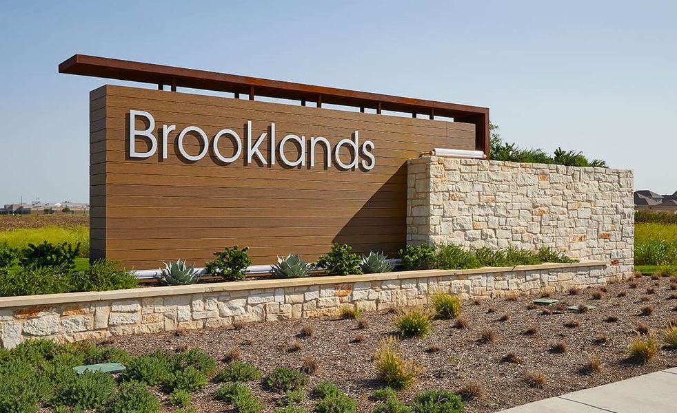 Brooklands Community Sign