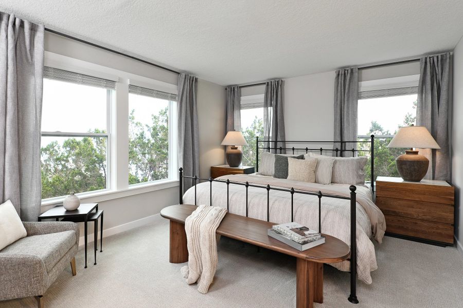 Furnished interior in a model home at Weslyn Park in St. Cloud (Image 11).