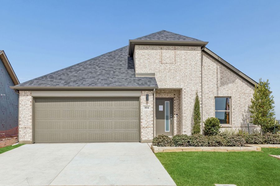 Terra Vella Hayden Model Home in Fort Worth TX by Trophy Signature Homes