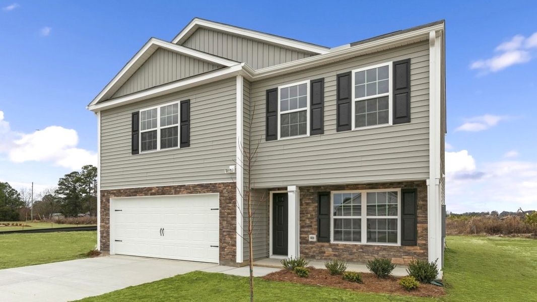 Front exterior of a home in the Magnolia Grove community, located in Goldsboro, NC (Image 14).