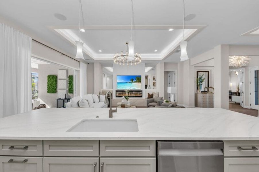 Furnished interior in a model home at Legends Bay in Bradenton (Image 104). Furnished interior in a model home at Legends Bay in Bradenton (Image 104).