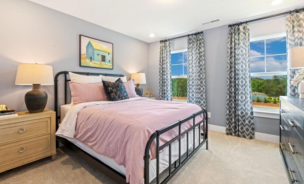 Furnished interior in a model home at Castlewood in Archer Lodge (Image 39). Furnished interior in a model home at Castlewood in Archer Lodge (Image 39).