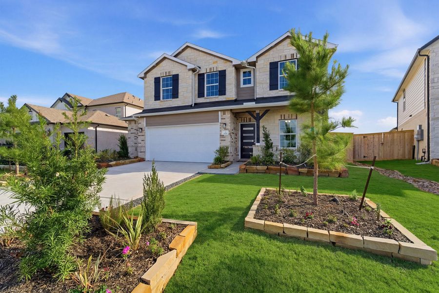 Front exterior of a home in the Ashland community, located in Angleton, TX (Image 2).