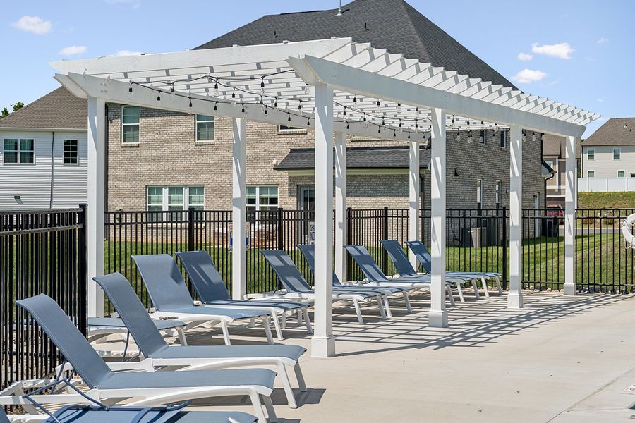 Front exterior of a home in the Hanes Lake community, located in Winston-Salem, NC (Image 2).