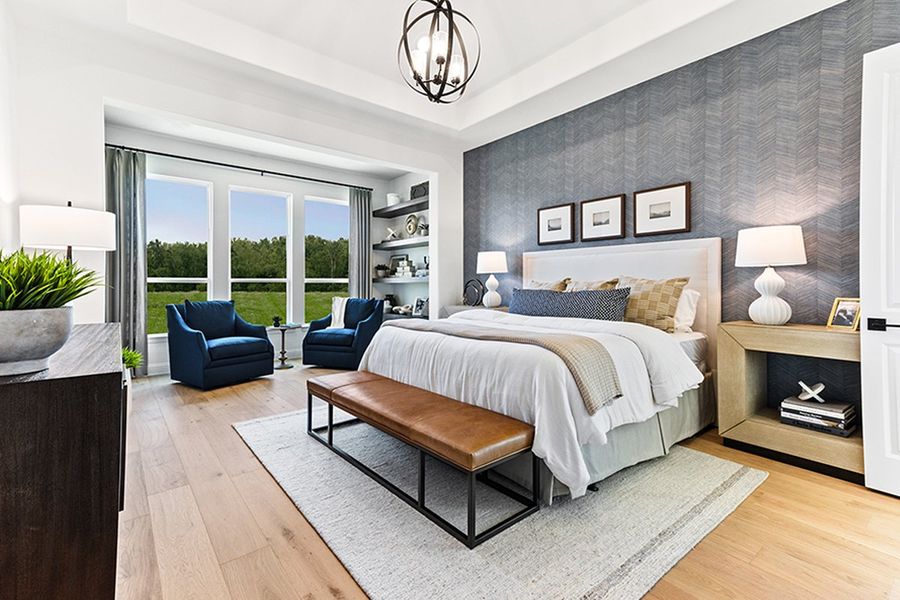 Furnished interior in a model home at Nelson Lake in Rockwall (Image 7). Furnished interior in a model home at Nelson Lake in Rockwall (Image 7).