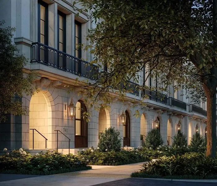 Exterior details of a home in The George Residences, Coral Gables (Image 3).