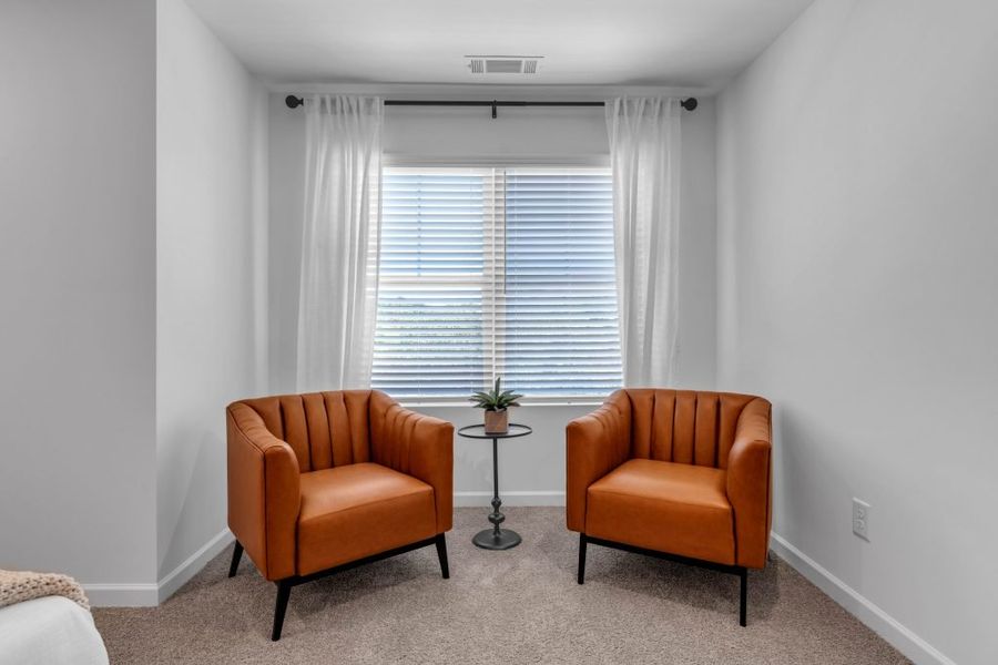 Furnished interior in a model home at The View at Groover's Lake in Lithia Springs (Image 18).