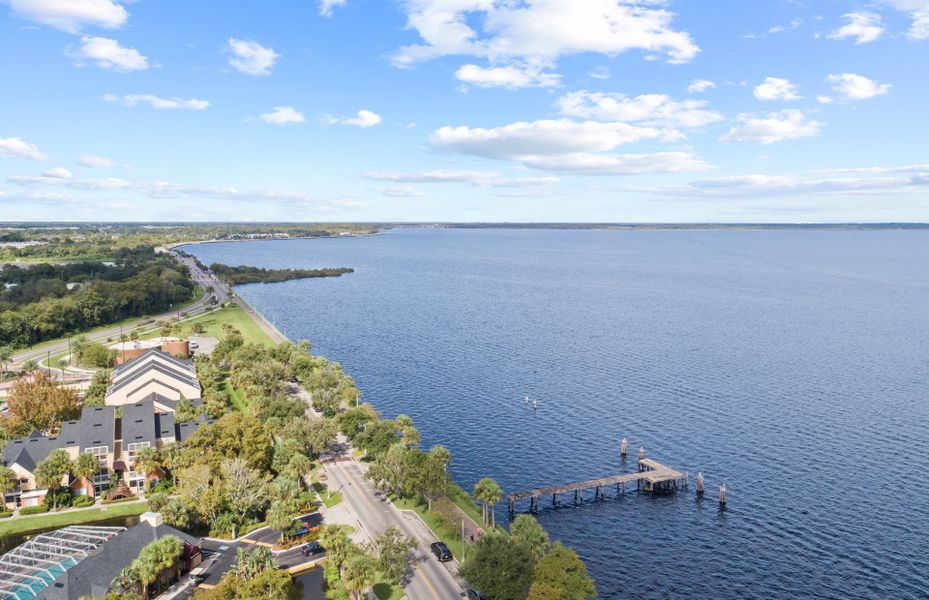 Overlooking Lake Monnroe