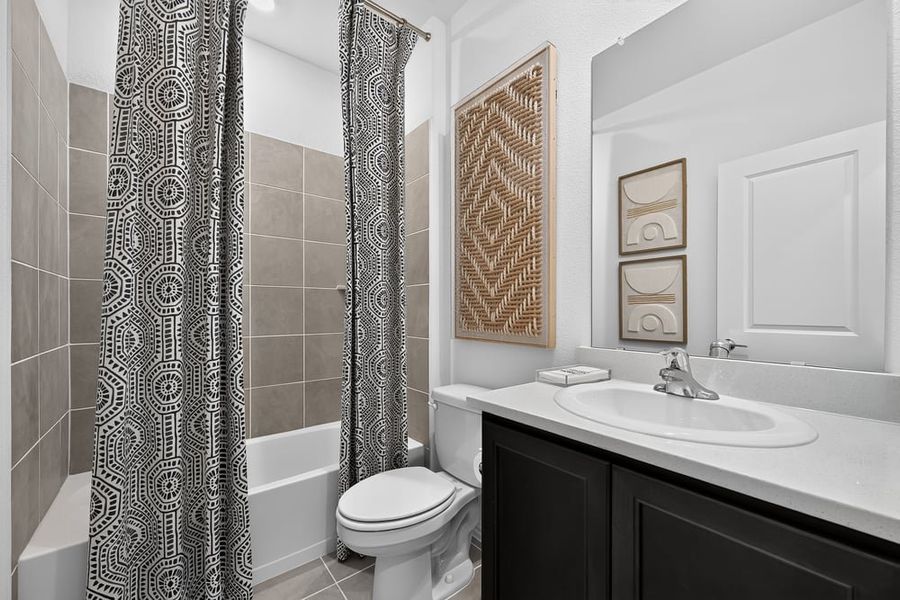 Furnished interior in a model home at Madero 50s in Haslet (Image 134). Furnished interior in a model home at Madero 50s in Haslet (Image 134).