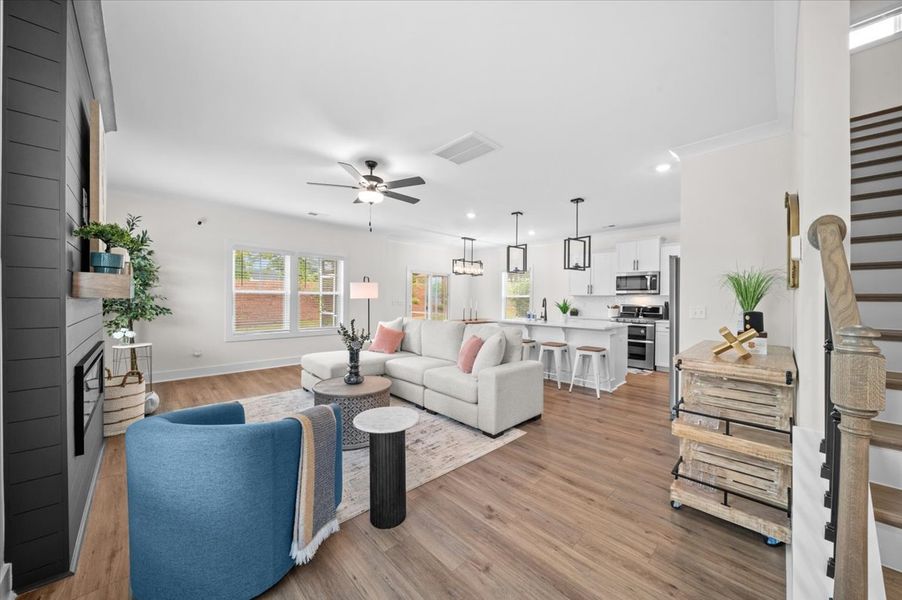 Crestfall II Great Room Crestfall II Great Room