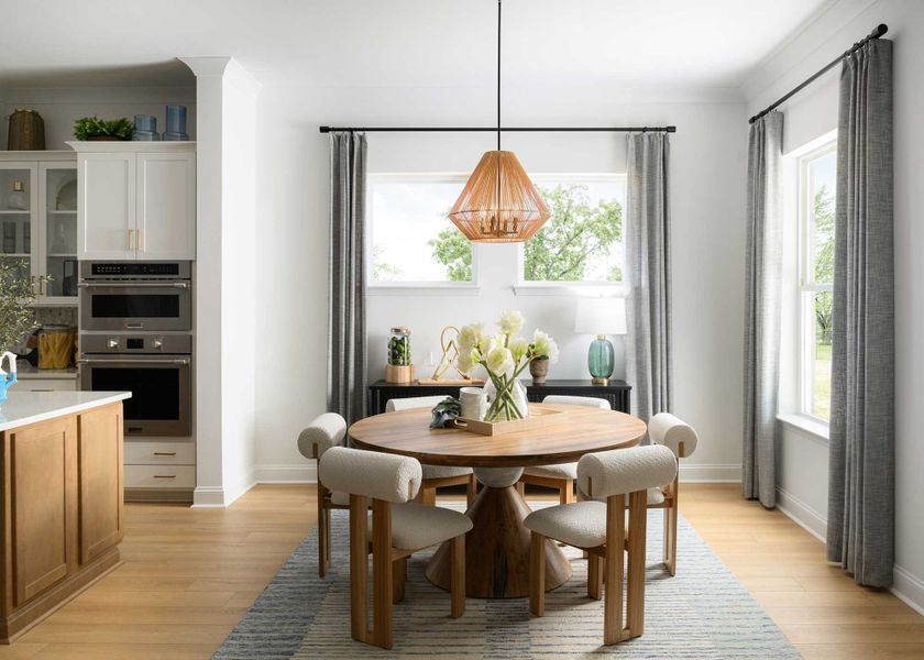 Furnished interior in a model home at Whitley Preserve – Enclave Collection in Mint Hill (Image 6).