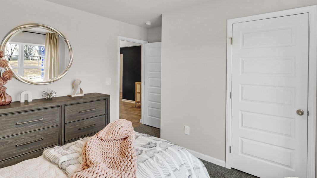 Furnished interior in a model home at Bailey Park in Fayetteville (Image 5). Furnished interior in a model home at Bailey Park in Fayetteville (Image 5).