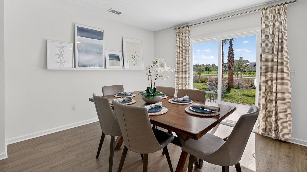 Furnished interior in a model home at Palm Coast Homesites in Palm Coast (Image 14).