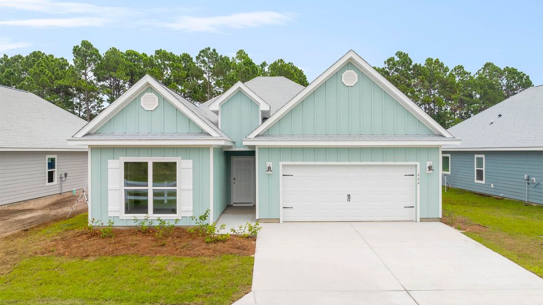 Front exterior of a home in the Buffer Farms community, located in Port Saint Joe, FL (Image 16).
