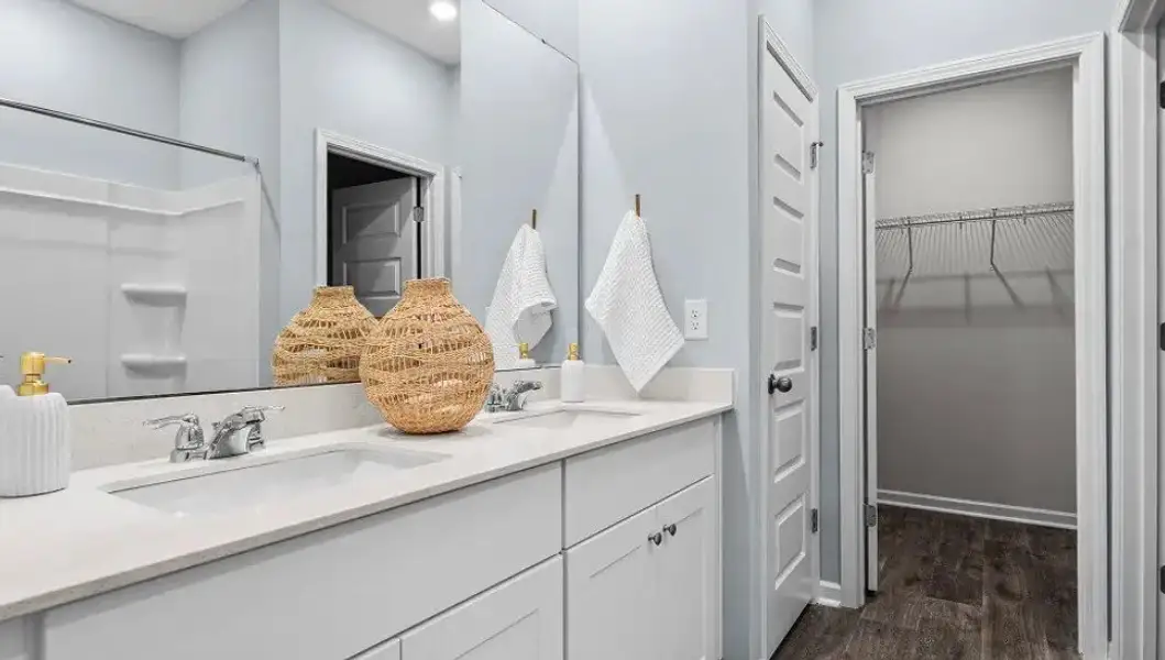 Furnished interior in a model home at Champions Park in Longs (Image 9).