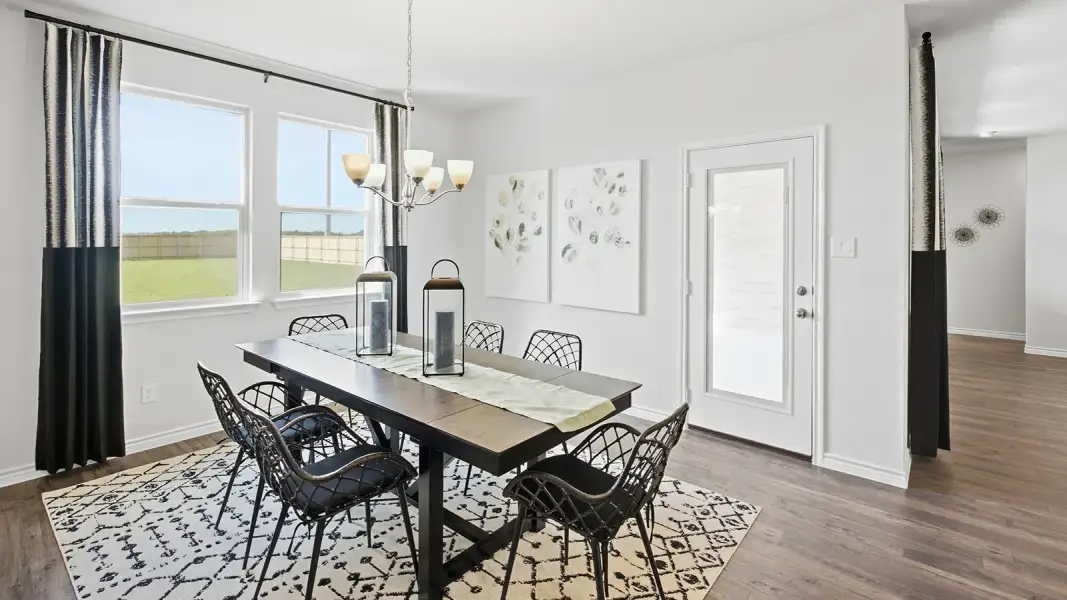 Furnished interior in a model home at Homestead in Temple (Image 12). Furnished interior in a model home at Homestead in Temple (Image 12).
