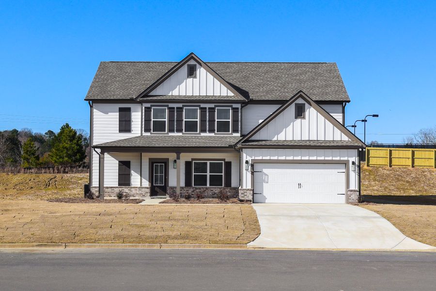 Front exterior of a home in the Harmony Farms community, located in Eatonton, GA (Image 10). Front exterior of a home in the Harmony Farms community, located in Eatonton, GA (Image 10).