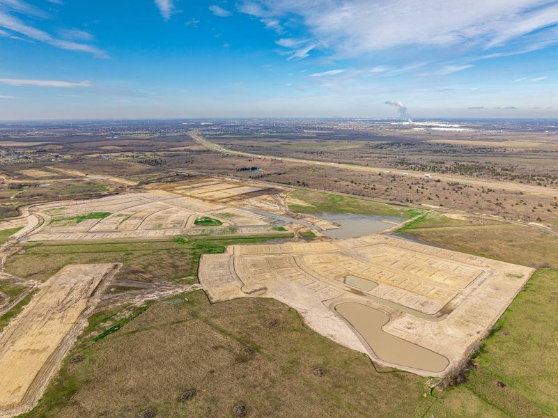 Site preparation and early development at Arboretum Estates in Terrell, TX (Image 2). Site preparation and early development at Arboretum Estates in Terrell, TX (Image 2).