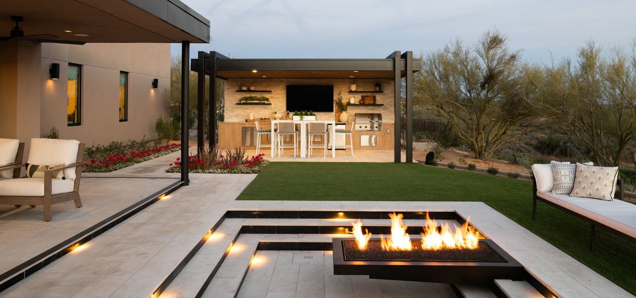 Exterior details of a home in The Edge at Joy Ranch, Scottsdale (Image 5).