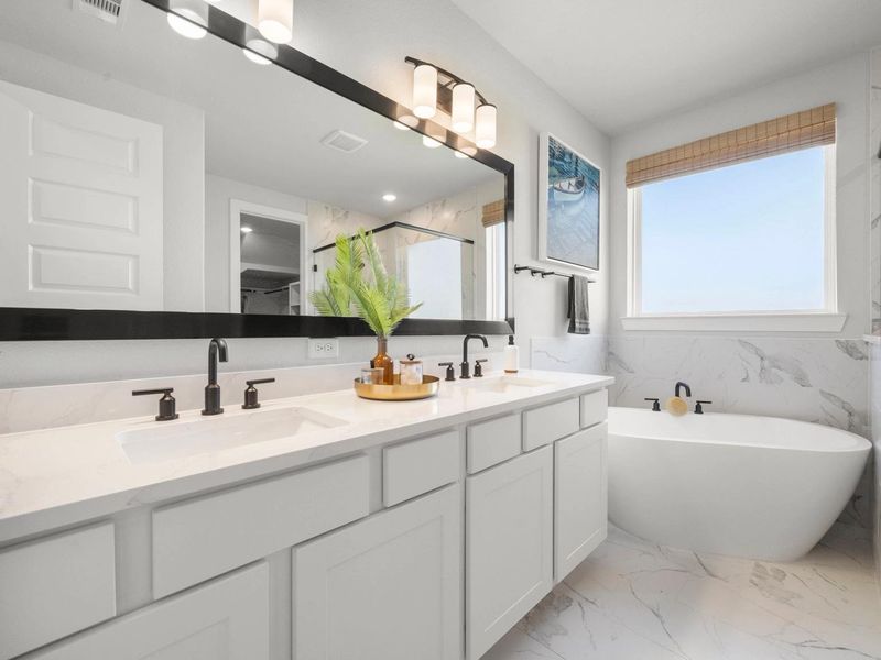 Furnished interior in a model home at Lago Mar in Texas City (Image 29). Furnished interior in a model home at Lago Mar in Texas City (Image 29).