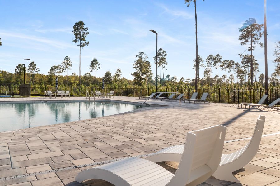 DSLD HOMES - Natureview Community - Freeport Florida - Pool