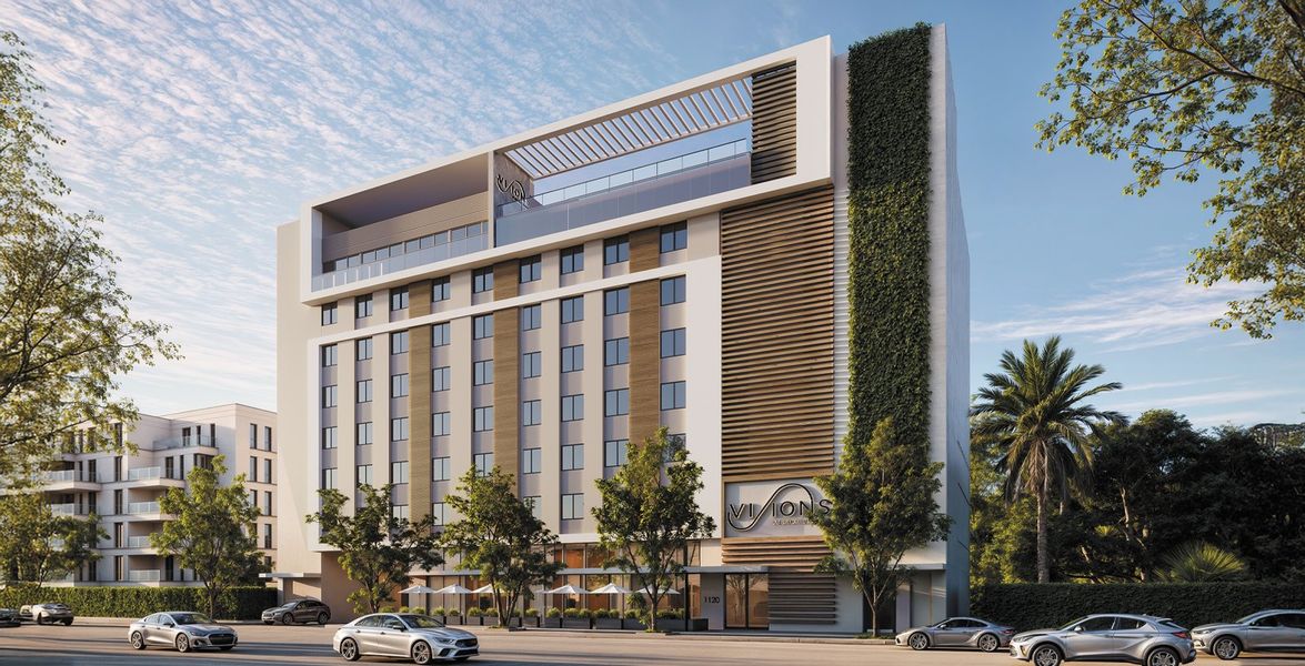 Front exterior of a home in the Visions at Brickell Station community, located in Miami, FL (Image 3).