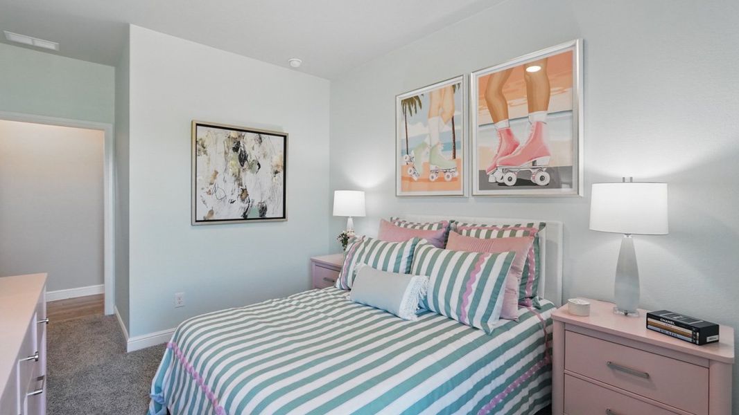 Furnished interior in a model home at Retta Estates in Mansfield (Image 28).