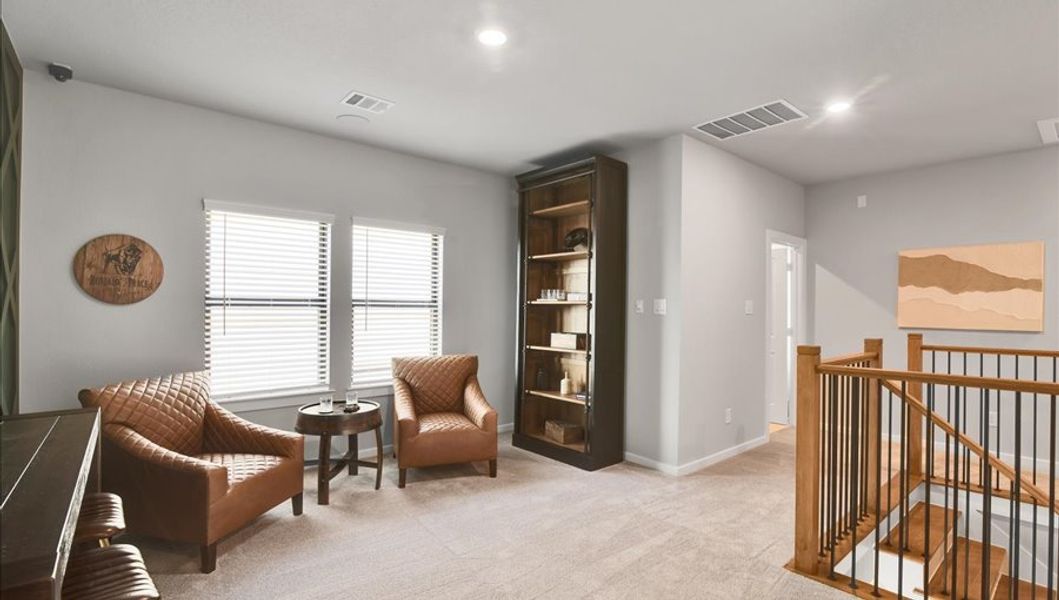 Furnished interior in a model home at Summer Place  35' in Montgomery (Image 30).