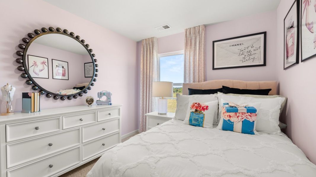 Furnished interior in a model home at Weatherstone in Grovetown (Image 21).