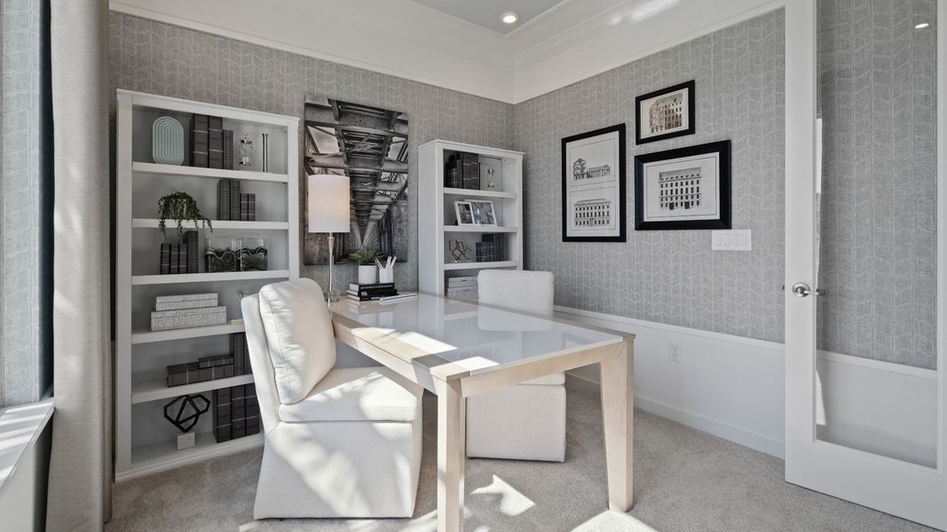 Trinity Place Study Space at DRB homes