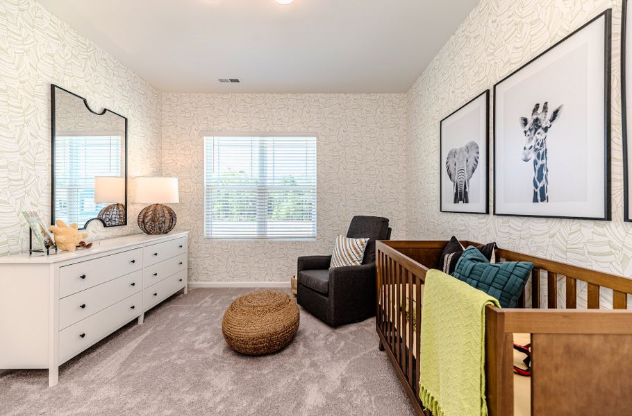 Furnished interior in a model home at Sandy Springs in Aberdeen (Image 22).