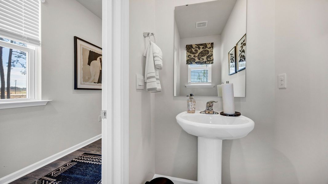 Furnished interior in a model home at Sease's Pond in Gilbert (Image 26).