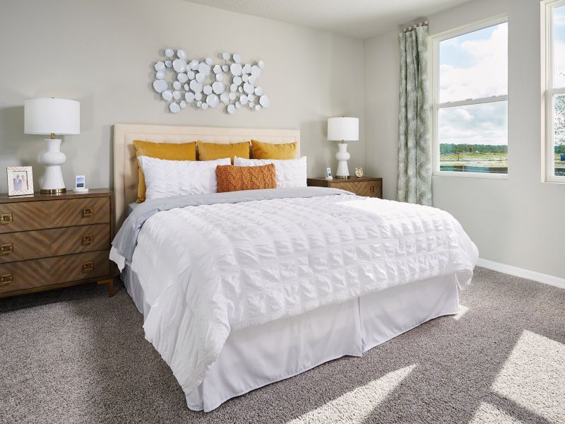 Furnished interior in a model home at The Reserve at Hammock Oaks - Classic Series in Lady Lake (Image 9). Furnished interior in a model home at The Reserve at Hammock Oaks - Classic Series in Lady Lake (Image 9).