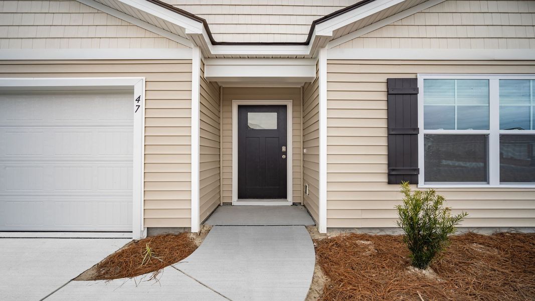Exterior details of a home in Autumn's Wood, Brunswick (Image 6).