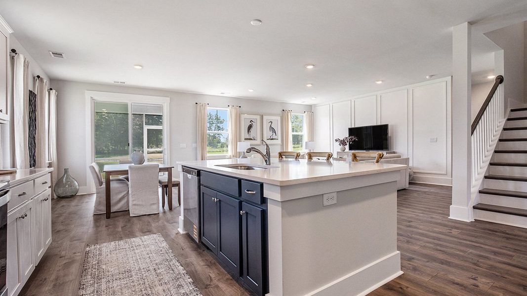 Furnished interior in a model home at The Forest at Black Bear in Longs (Image 8).