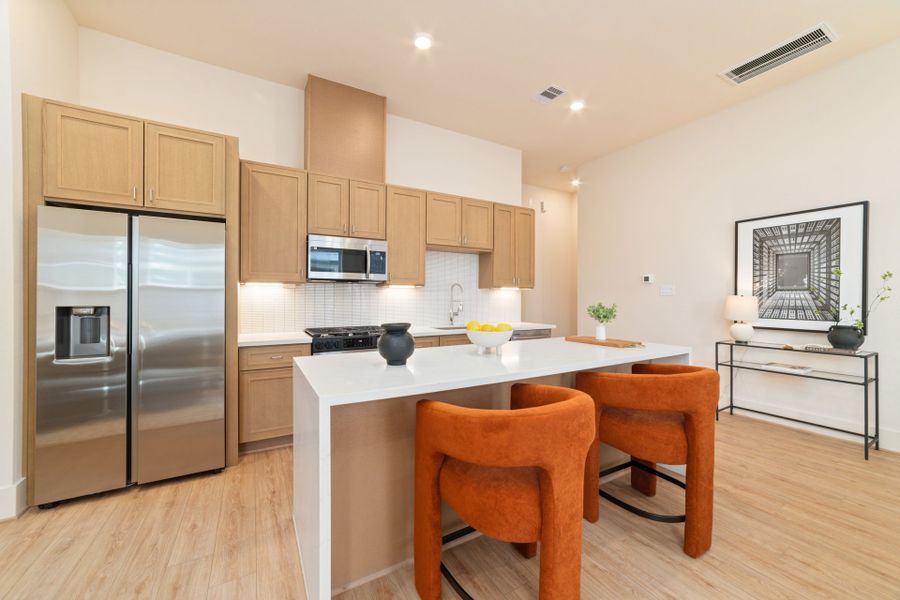 Furnished interior in a model home at Rachel Reserve in Houston (Image 16). Furnished interior in a model home at Rachel Reserve in Houston (Image 16).