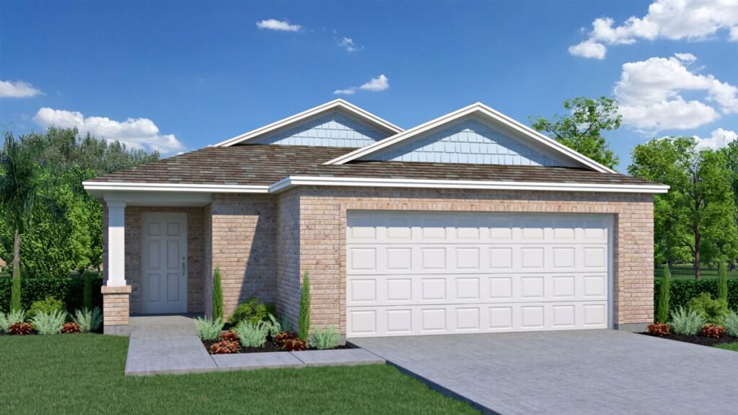 Front exterior of a home in the Avalon community, located in Milton, FL (Image 6). Front exterior of a home in the Avalon community, located in Milton, FL (Image 6).