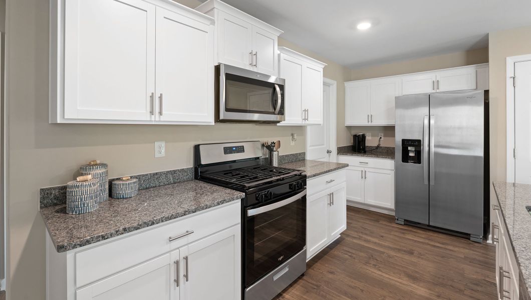 Furnished interior in a model home at Cloverdale Hills in Piedmont (Image 15).