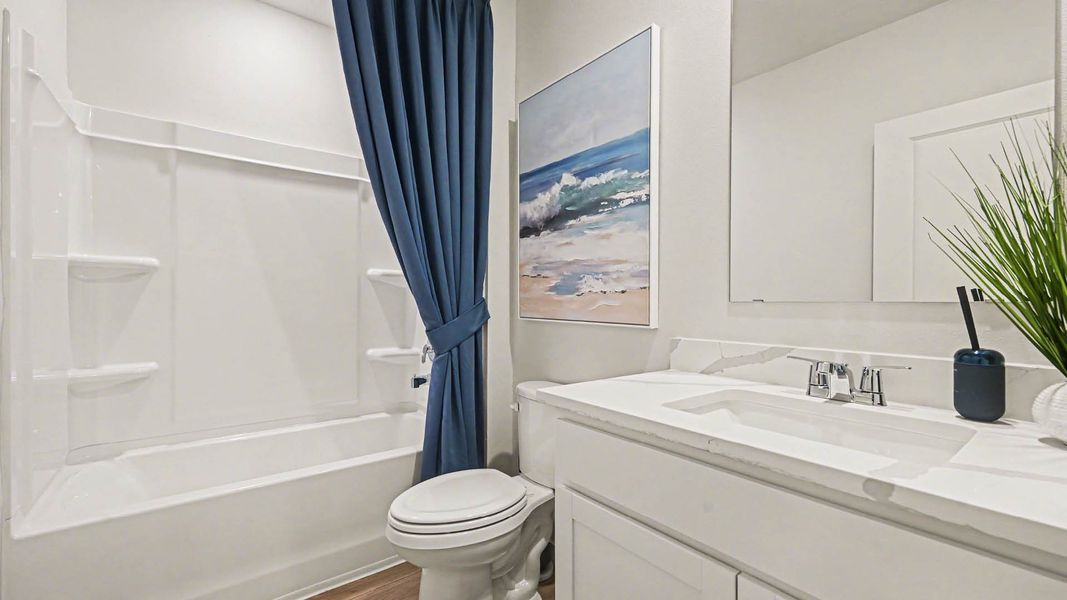 Furnished interior in a model home at Venetian Grove in Vero Beach (Image 22). Furnished interior in a model home at Venetian Grove in Vero Beach (Image 22).